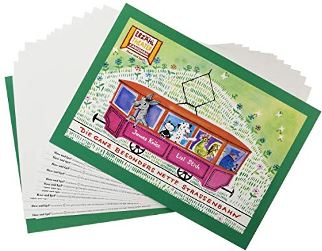 Die ganz besonders nette Straßenbahn / Kamishibai Bildkarten: 12 Bildkarten für das Erzähltheater