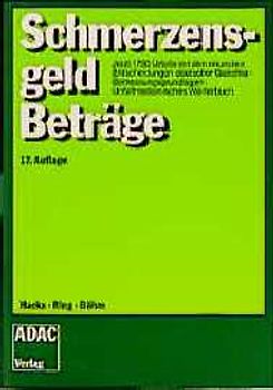 Schmerzensgeldbeträge Nur-Buch-Version