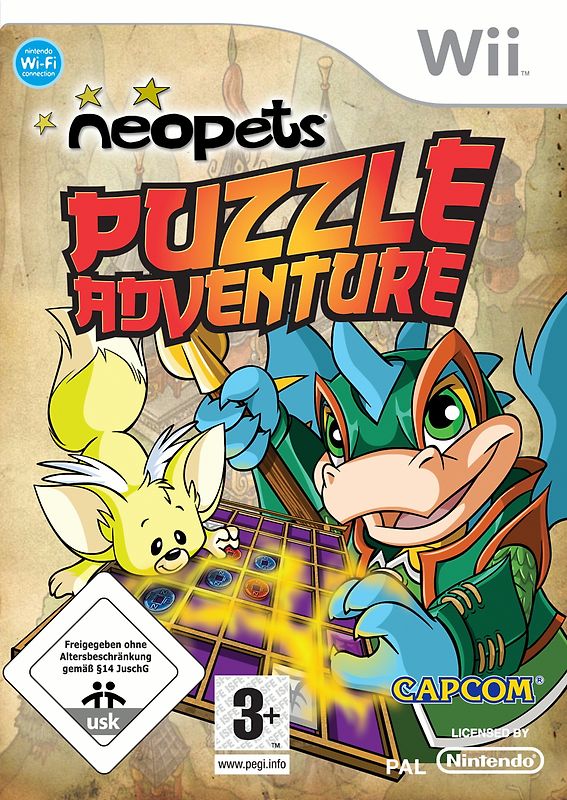 Neopets Puzzle Adventure Nintendo Wii