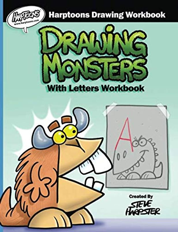 Drawing Monsters With Letters Workbook