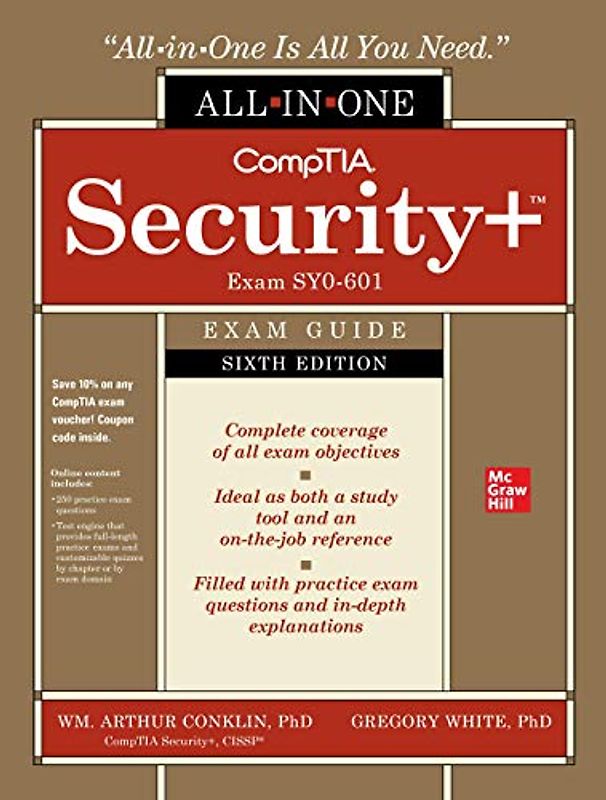 CompTIA Security+ All-in-One Exam Guide, Sixth Edition (Exam SY0-601)