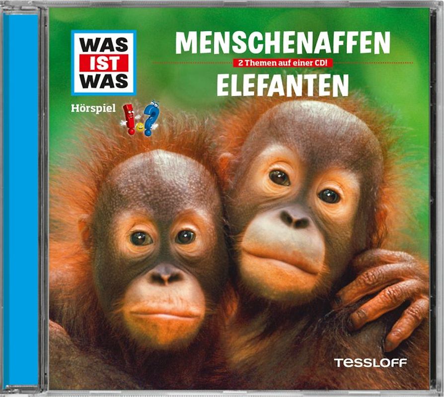 WAS IST WAS Hörspiel: Menschenaffen/ Elefanten