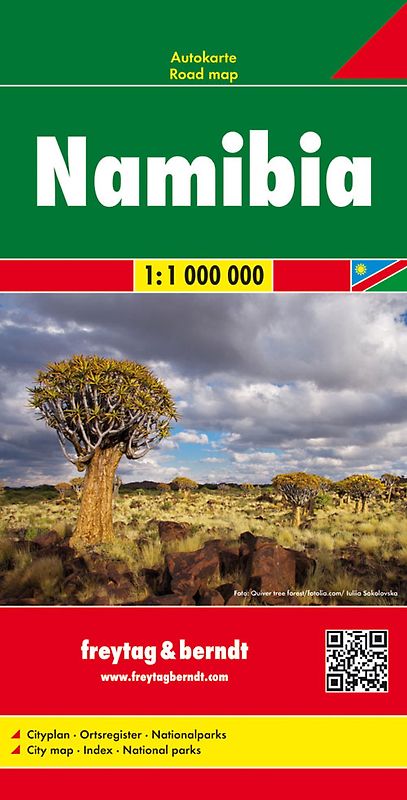 Namibia, Autokarte 1:1 Mio.