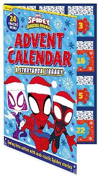 Marvel Spidey and His Amazing Friends: Advent Calendar a Storybook Library