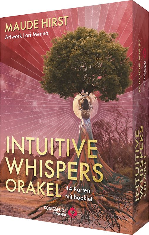 Intuitive Whispers Orakel - 44 Karten mit Booklet - Inspirationskarten