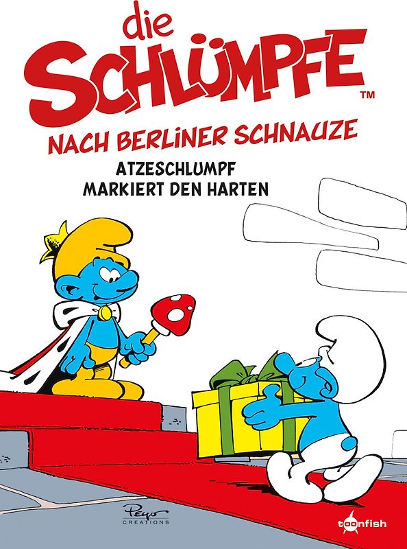 Die Schlümpfe nach Berliner Schnauze: Atzeschlumpf markiert den Harten