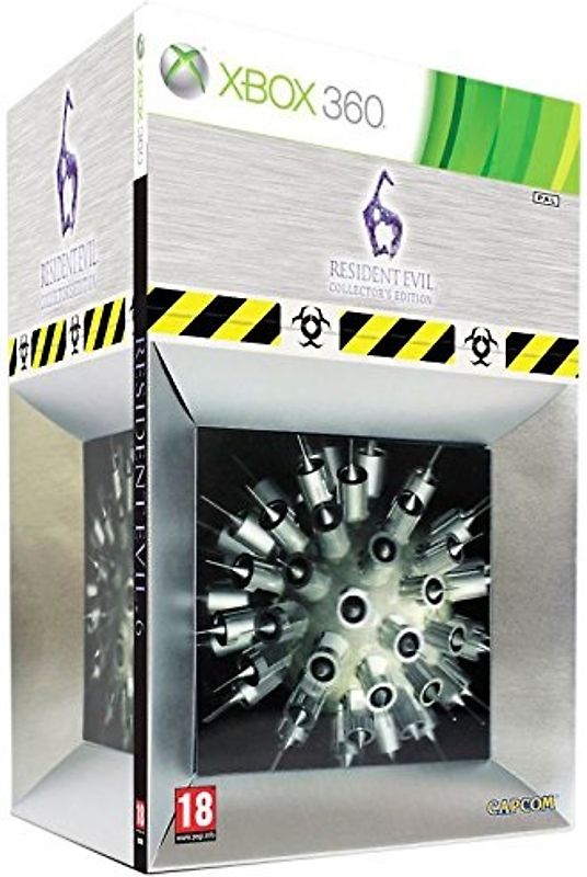 Resident Evil 6 [Collector's Edition inkl. Steelbook, Artbook, Emblem und Sweatshirt, Internationale Version] Xbox 360