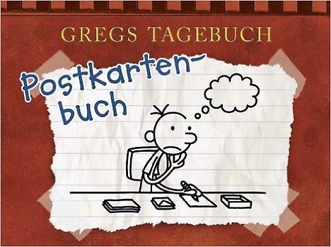Gregs Tagebuch - Postkartenbuch - Kinney, Jeff
