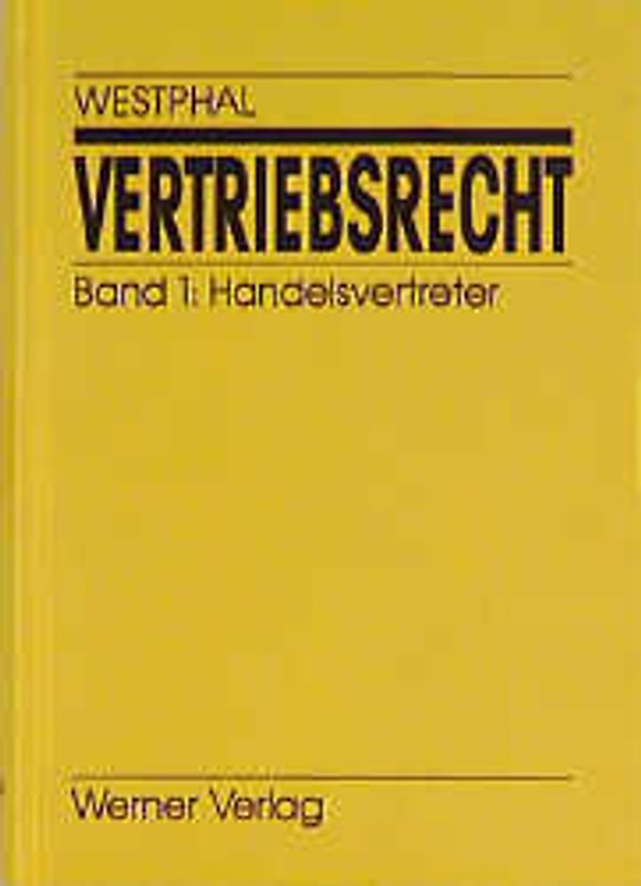 Vertriebsrecht / Handelsvertreter