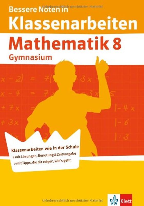 Bessere Noten in Klassenarbeiten Mathematik 8