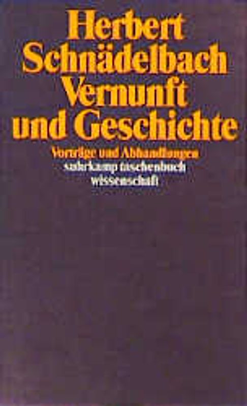 Vernunft und Geschichte