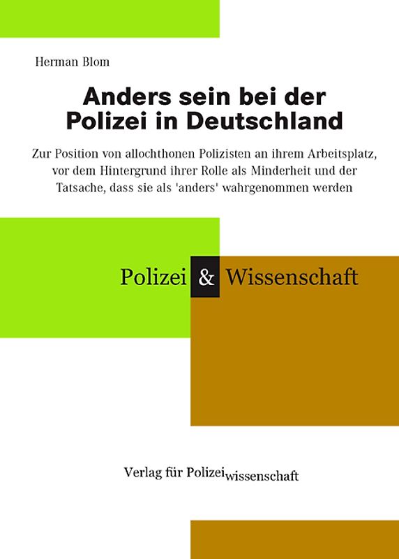 Anders sein bei der Polizei in Deutschland