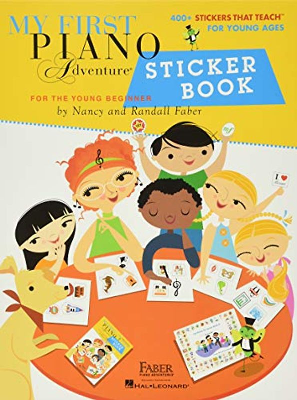 My First Piano Adventure Sticker Book