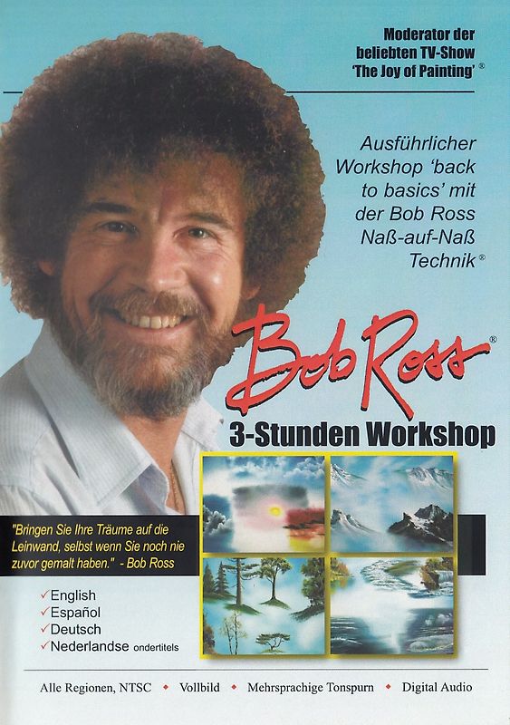 Bob Ross - 3-Stunden Workshop DVD
