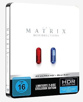 Matrix Resurrections [Steelbook] 4K Ultra HD Blu-ray