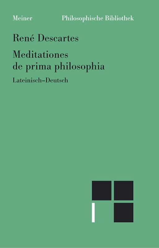 Meditationes de prima philosophia