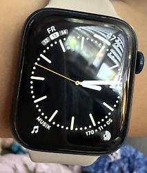 Image client pour Apple Watch Series 6 44 mm Boîtier aluminium bleu [Wi-Fi]