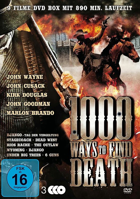 1000 Ways to find Death [3 DVDs] DVD