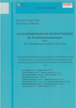 Unternehmerische Eigensynergie für Produktionstechnologien