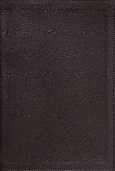 NIV Application Bible, Genuine Leather, Calfskin, Black, Red Letter, Thumb Indexed, Comfort Print