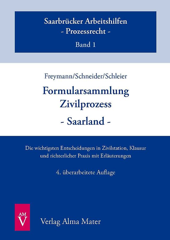 Formularsammlung Zivilprozess - Saarland