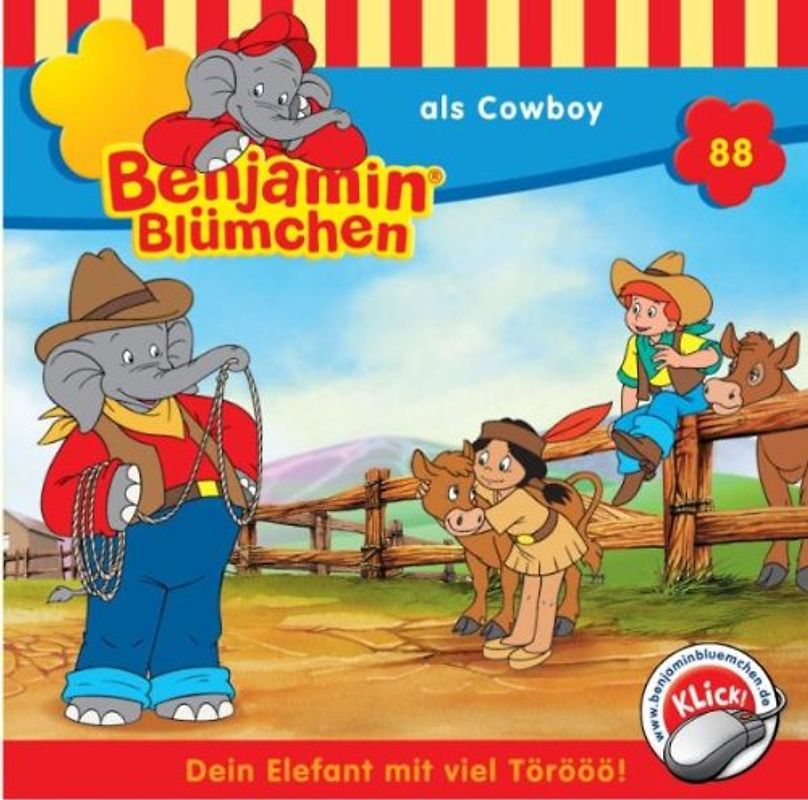 Benjamin Blümchen - Benjamin Blümchen - Folge 88: Als Cowboy