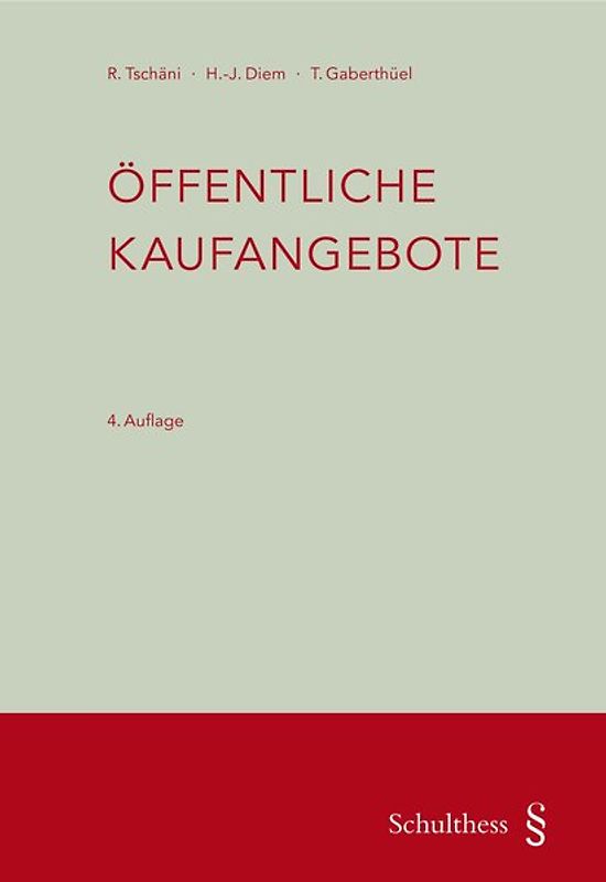 Öffentliche Kaufangebote