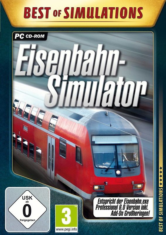 Best of Simulations: Eisenbahn Simulator PC Spiele