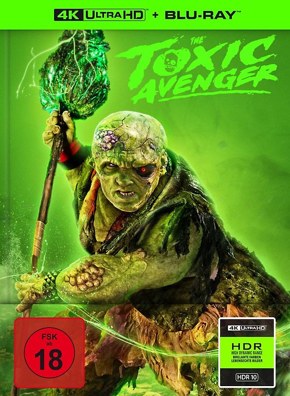 The Toxic Avenger - Limitiertes Mediabook (4K Ultr Blu-ray Disc