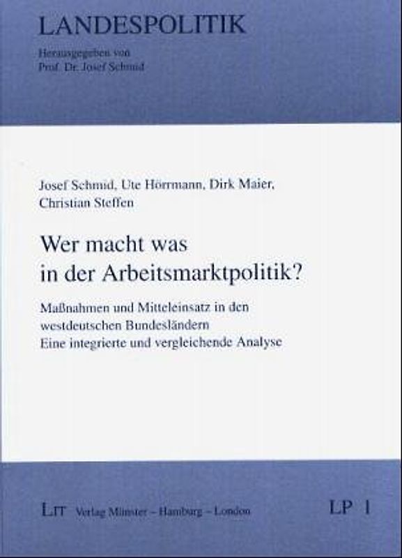 Wer macht was in der Arbeitsmarktpolitik