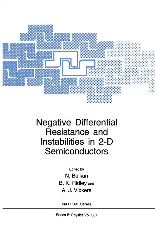 Negative Differential Resistance and Instabilities in 2-D Semiconductors