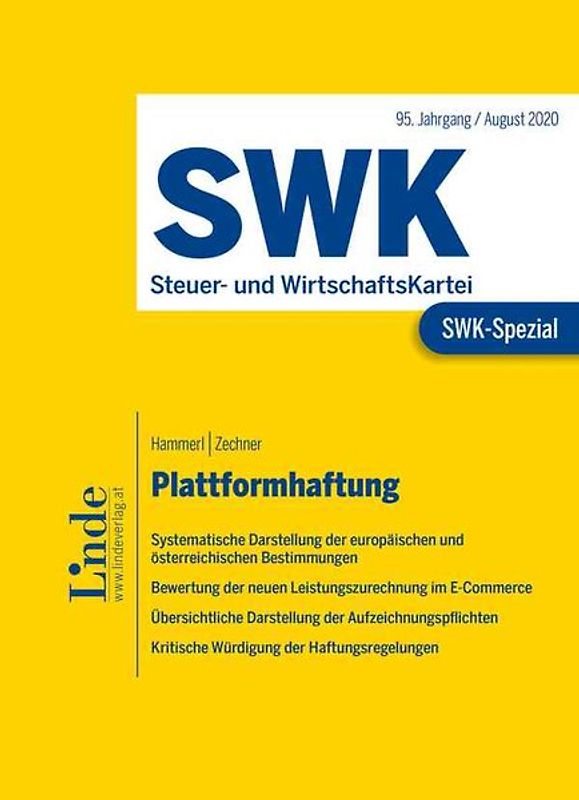 SWK-Spezial Plattformhaftung