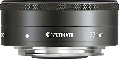 Canon EF-M 22 mm F2.0 STM 43 mm Filtergewinde (Canon EF-M Anschluss) schwarz