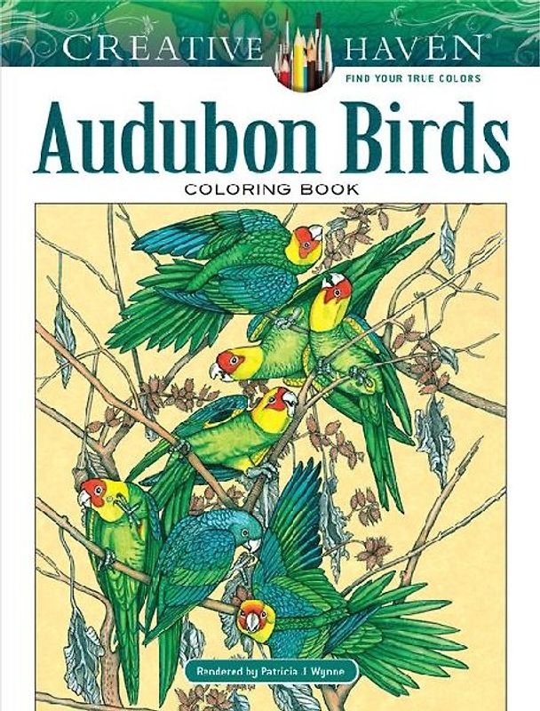 Creative Haven Audubon Birds Coloring Book