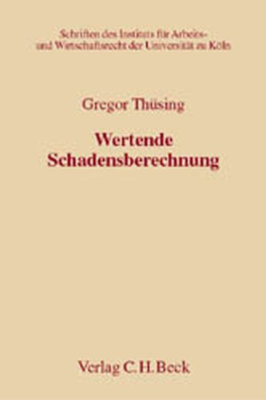 Wertende Schadensberechnung