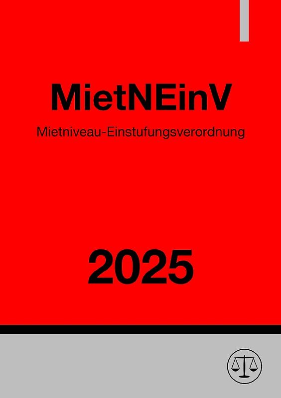 Mietniveau-Einstufungsverordnung - MietNEinV 2025