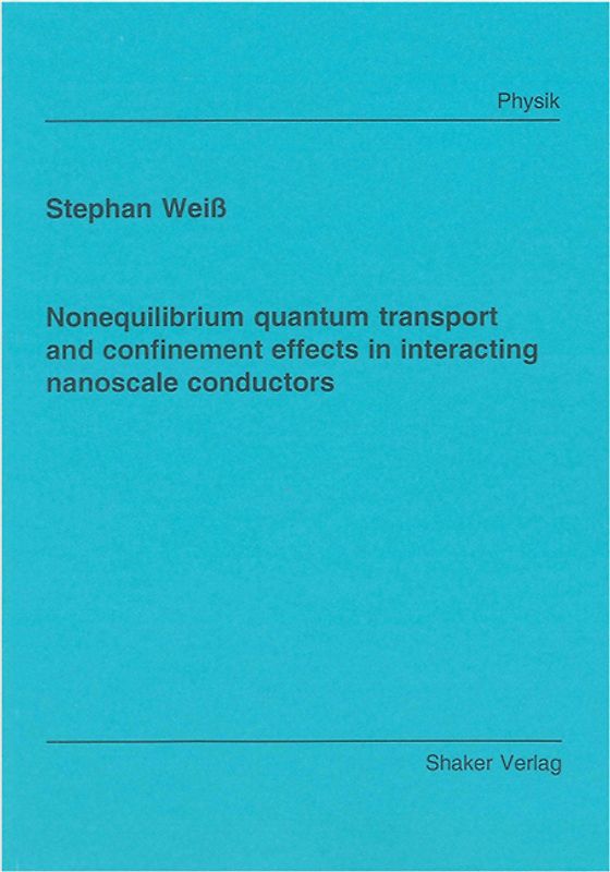 Nonequilibrium quantum transport and confinement effects in interacting nanoscale conductors