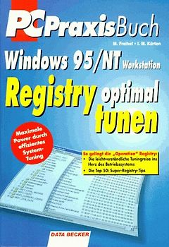 PC Praxis Buch Registry optimal tunen