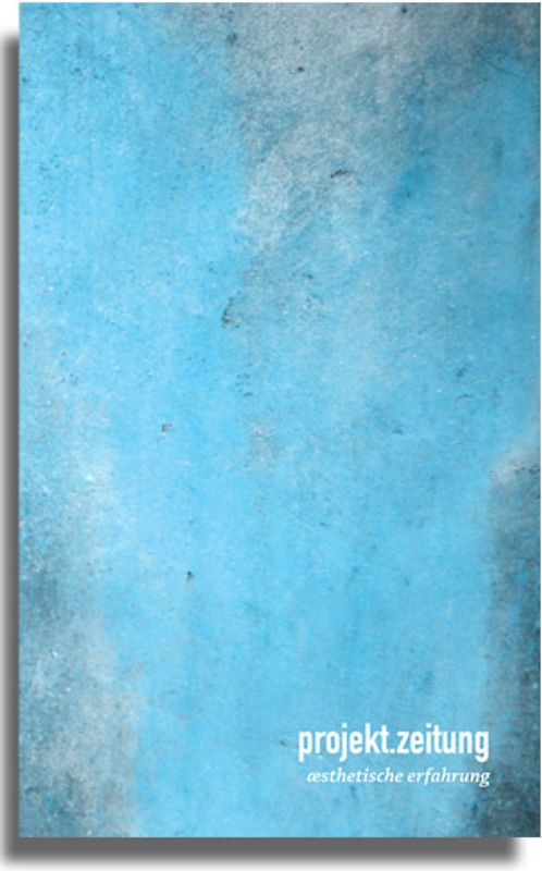 projekt.zeitung | aesthetische erfahrung