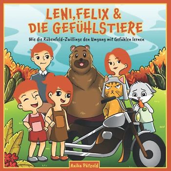 Leni, Felix & die Gefühlstiere – wie die Rübenfeld-Zwillinge den Umgang mit Gefühlen lernen