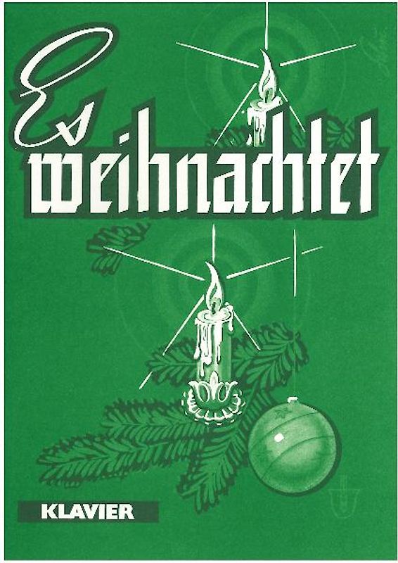Es weihnachtet - für Klavier