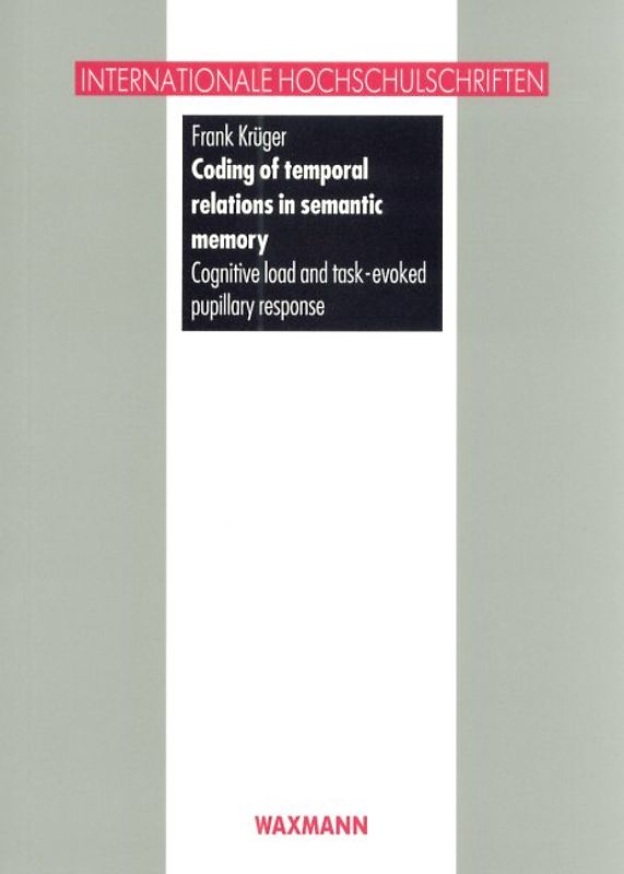 Coding of temporal relations in semantic memory