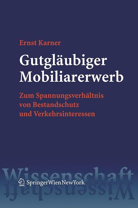 Gutgläubiger Mobiliarerwerb