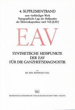 Topographische Lage der Messpunkte der Elektroakupunktur / 4. Supplementband