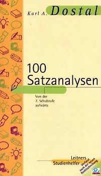 100 Satzanalysen und 250 Wortanalysen