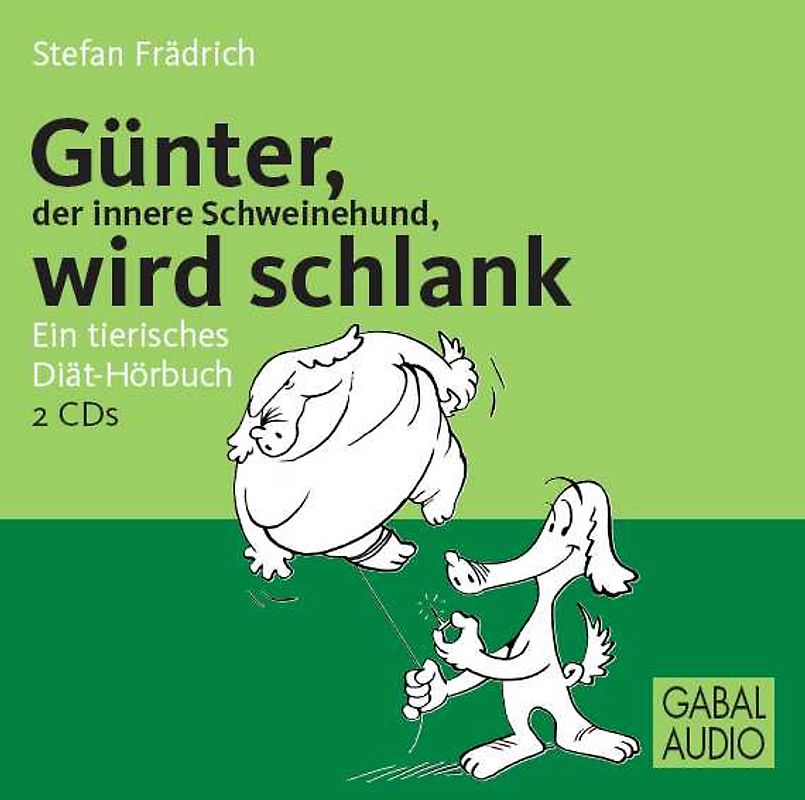 Günter, der innere Schweinehund, wird schlank
