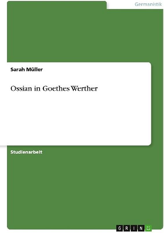 Ossian in Goethes Werther