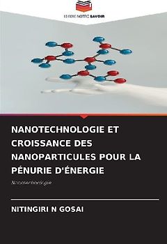 NANOTECHNOLOGIE ET CROISSANCE DES NANOPARTICULES POUR LA PÉNURIE D'ÉNERGIE