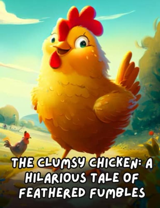 The Clumsy Chicken - A Hilarious Tale of Feathered Fumbles: short story for kids about determination, Children's Books About Farm Animals, Gift For kids Age 4-8
