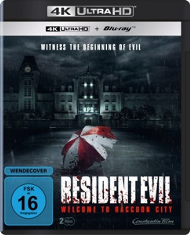 Resident Evil: Welcome To Raccoon City 4K Ultra HD Blu-ray